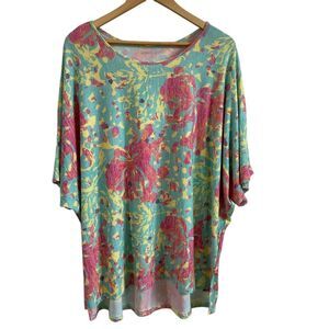 Elsie & Zoey‎ Swimsuit Cover Up Womens One Size Colorful Summer Beach Vacation